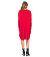 Червена оversize рокля -1 снимка