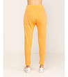 Дамски памучен оранжев панталон-1 снимка