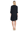 Черна oversize рокля-1 снимка
