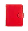Дамски кожен червен портфейл Marbella с RFID защита-0 снимка