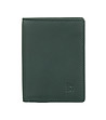 Кожен мъжки портфейл в тъмнозелено с RFID защита-0 снимка