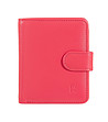 Дамски кожен портфейл с RFID защита в цвят малина-0 снимка