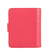 Дамски кожен портфейл с RFID защита в цвят малина-1 снимка