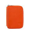 Мъжки кожен оранжев портфейл с RFID защита-0 снимка