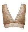 Сутиен бралет в бежово и бяло без банели Arbiza-2 снимка