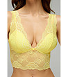 Жълт сутиен тип бралет без банели Indiasa-3 снимка