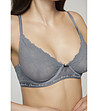 Сив сутиен с меки чашки с ефектен гръб Milady-4 снимка