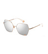 Дамски слънчеви очила със златисти рамки-0 снимка