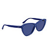 Дамски сини слънчеви очила-2 снимка