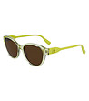 Дамски слънчеви очила в жълт нюанс-0 снимка