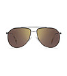 Сребристи мъжки слънчеви очила авиатор-1 снимка