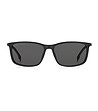 Слънчеви мъжки черни очила-1 снимка