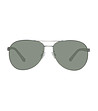 Мъжки слънчеви очила авиатор в бронзов нюанс-2 снимка