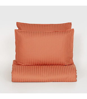 Двоен спален комплект Севиля в оранжево 200х215 см снимка