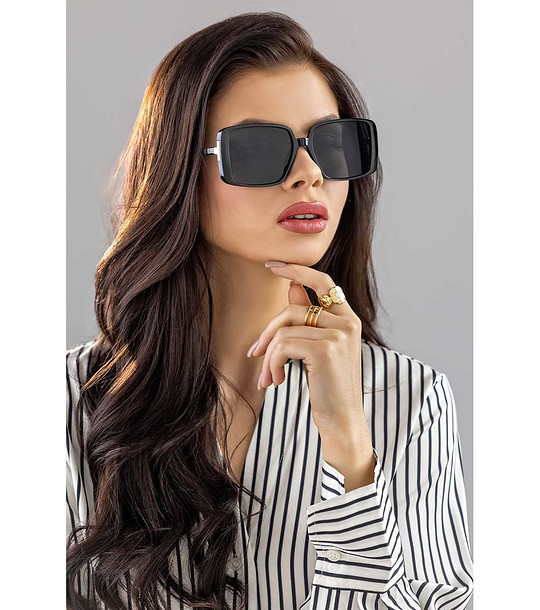 Дамски черни слънчеви очила Emery снимка