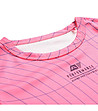 Розова детска тениска Basiko с CoolDry-3 снимка