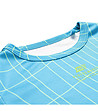 Синя детска тениска Basiko с CoolDry-3 снимка