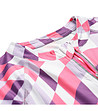 Детска тениска за колоездене в розово и лилаво Lattero-3 снимка