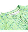 Детска тениска за колоездене в зелено Lattero-3 снимка