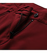 Дамски туристически панталон в тъмночервено Nutta-4 снимка