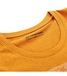 Памучна дамска тениска в оранжево Bolena-3 снимка