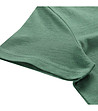 Памучна дамска тениска в тъмнозелено Bolena-2 снимка