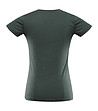 Тъмнозелена дамска тениска с памук Nega-1 снимка