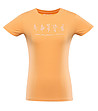 Оранжева памучна дамска тениска Nоrda-0 снимка
