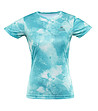 Дамска тениска в сини нюанси Quatra с CoolDry-0 снимка