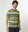 Мъжка блуза с високо съдържание на памук в зелено, бежово и тъмносиньо-0 снимка