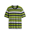 Мъжка блуза с високо съдържание на памук в зелено, бежово и тъмносиньо-2 снимка