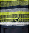 Мъжка блуза с високо съдържание на памук в зелено, бежово и тъмносиньо-3 снимка
