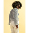 Ефирен пуловер в сив нюанс с високо съдържание на алпака Alice-1 снимка