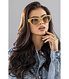 Кафяви дамски слънчеви очила Everleigh -0 снимка