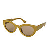 Кафяви дамски слънчеви очила Everleigh -1 снимка