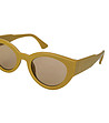 Кафяви дамски слънчеви очила Everleigh -2 снимка