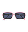 Дамски слънчеви очила с розови рамки и тъмни лещи Maria -3 снимка