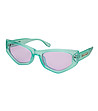 Светлосини дамски слънчеви очила с розови лещи Julia-1 снимка