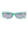 Светлосини дамски слънчеви очила с розови лещи Julia-3 снимка