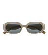 Дамски слънчеви очила с бежови рамки и кафяви дръжки Adeline-3 снимка