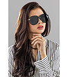 Черни дамски слънчеви очила със златисти дръжки Sophie-0 снимка