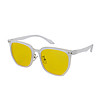 Дамски слънчеви очила с бели рамки и жълти лещи Autumn -1 снимка