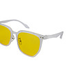 Дамски слънчеви очила с бели рамки и жълти лещи Autumn -2 снимка