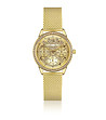 Дамски златист часовник с камъчета Kristin-0 снимка
