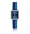 Дамски часовник в синьо и сребристо Nick-0 снимка