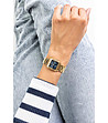 Златист дамски часовник със син циферблат Vala-1 снимка