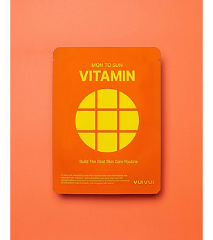 Лист маска с витамини снимка