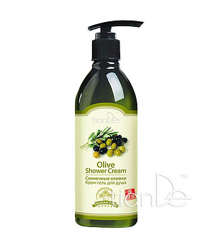 Крем-гел за душ „Слънчеви маслини”, 350 гр снимка