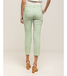 Светлозелен дамски панталон-1 снимка