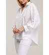 Дамска бяла блуза-2 снимка
